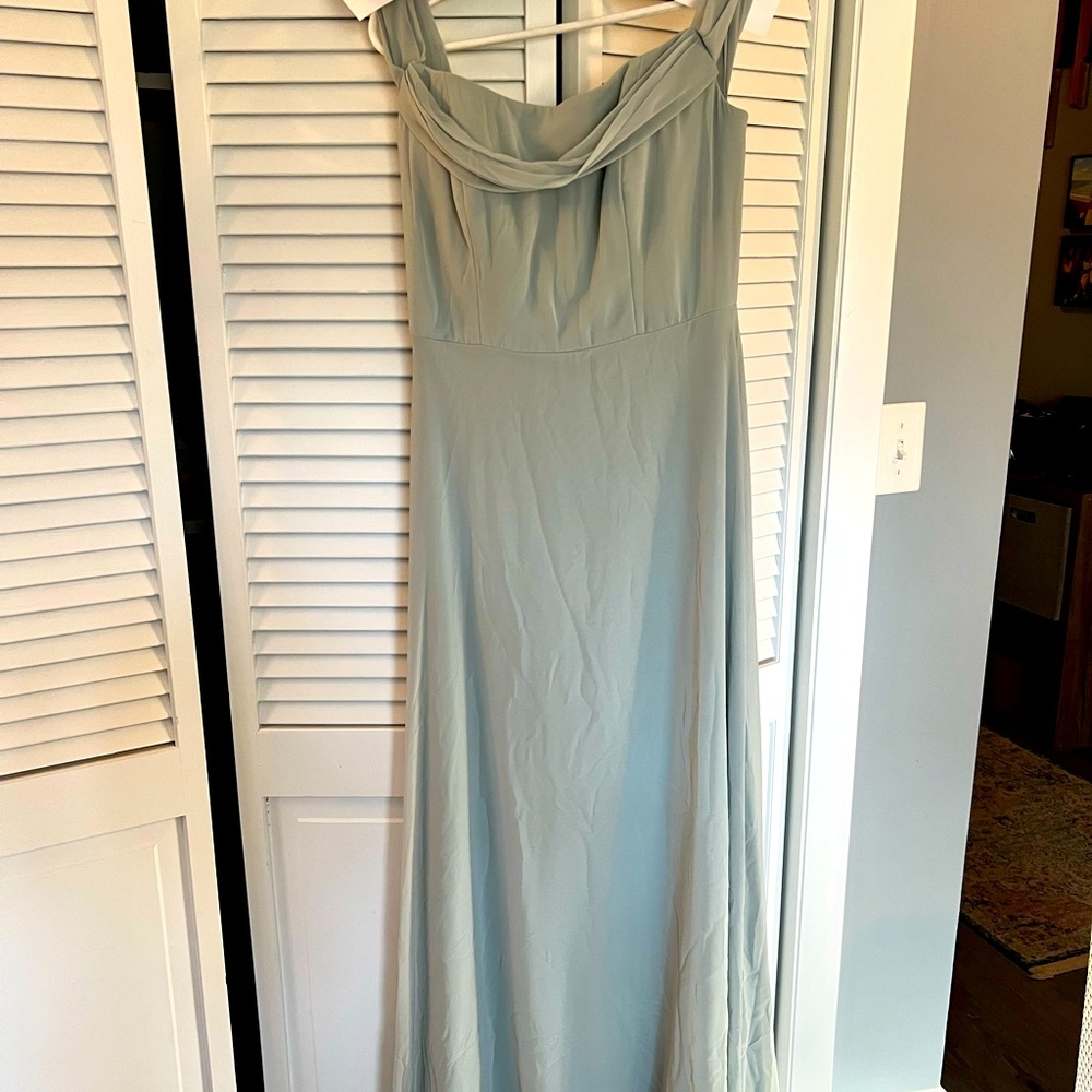 DESSY bridesmaid dress in color willow